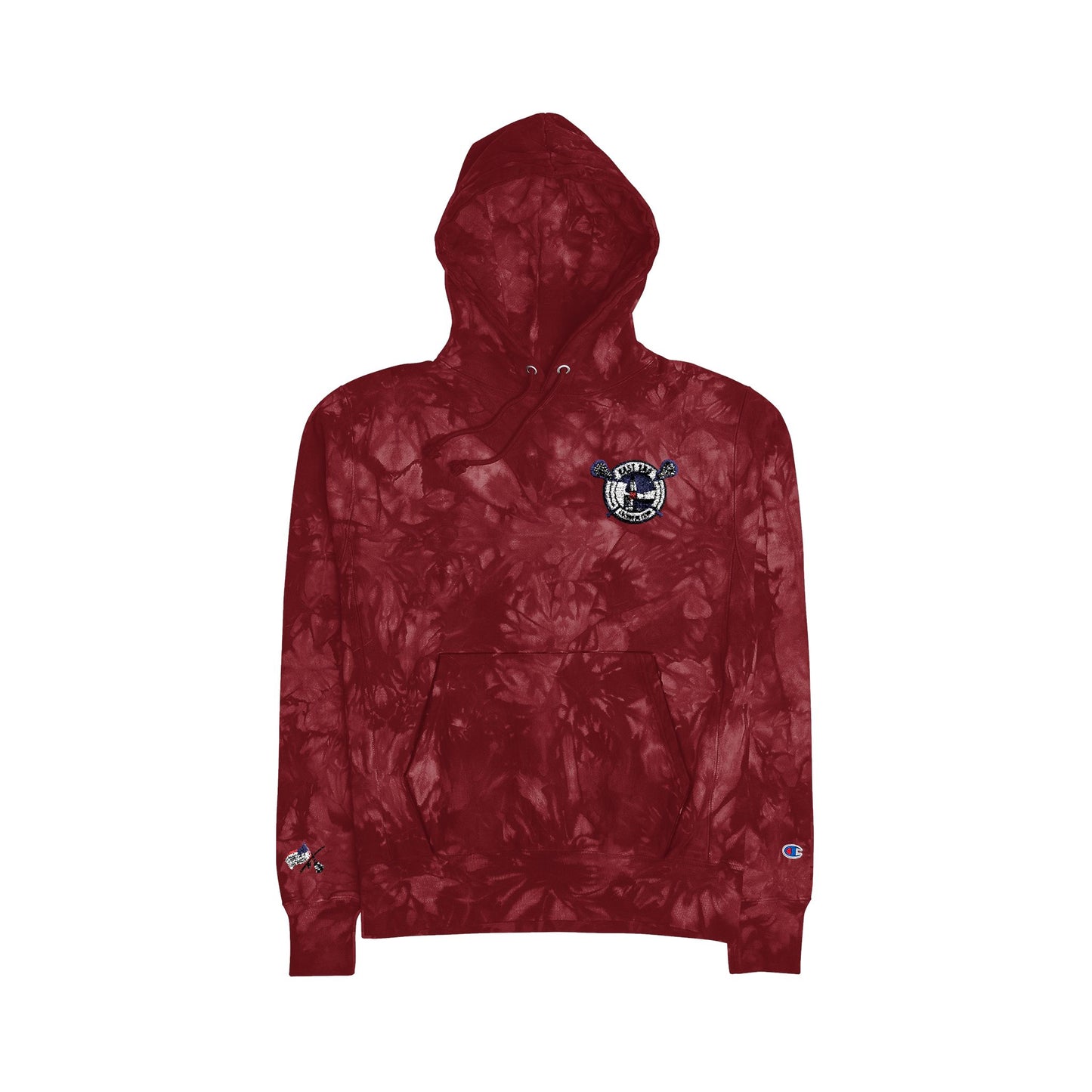 The Signature Tie-Dye Hoodie – Champion x East End Lacrosse
