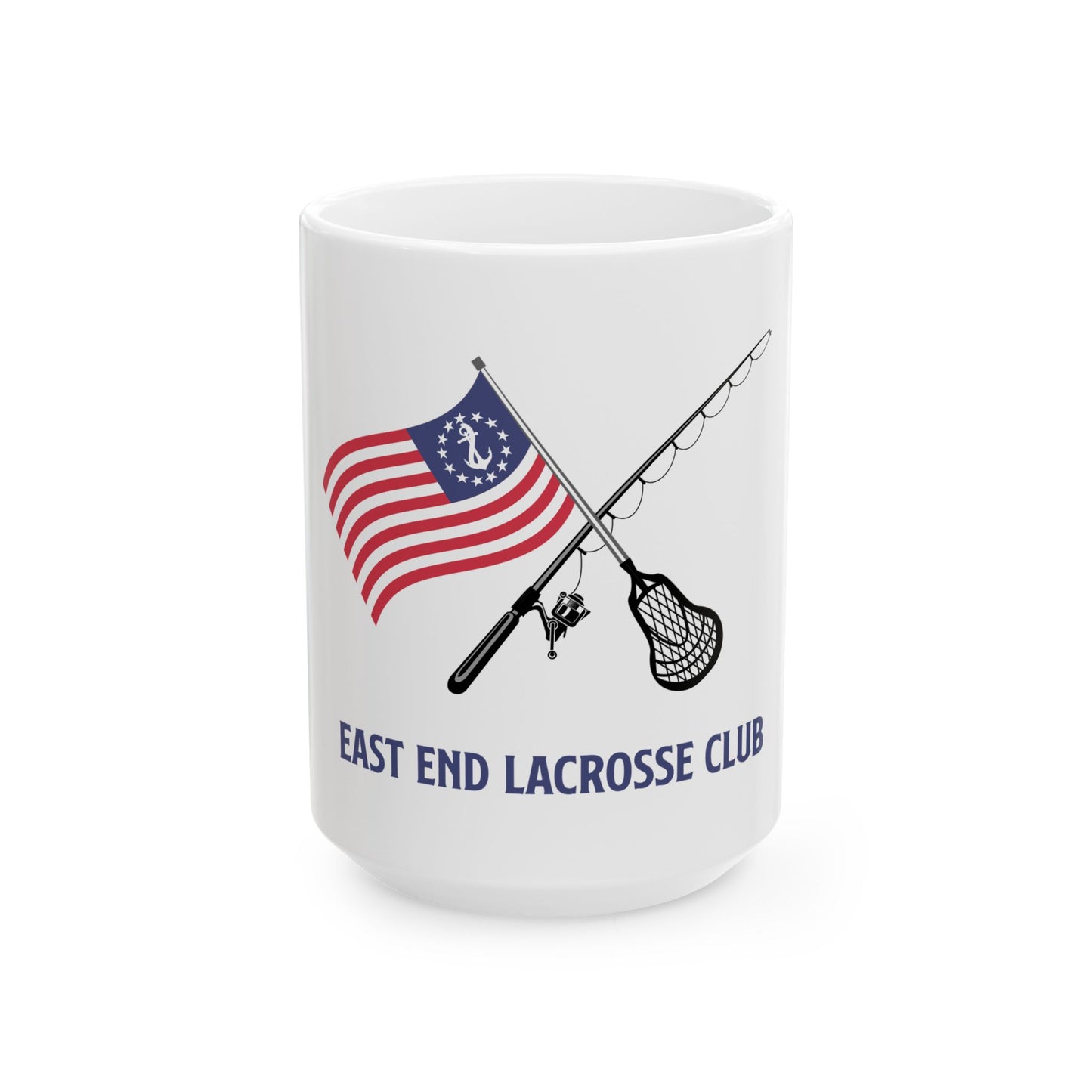 East End Lacrosse Ceramic Mug (11oz / 15oz)
