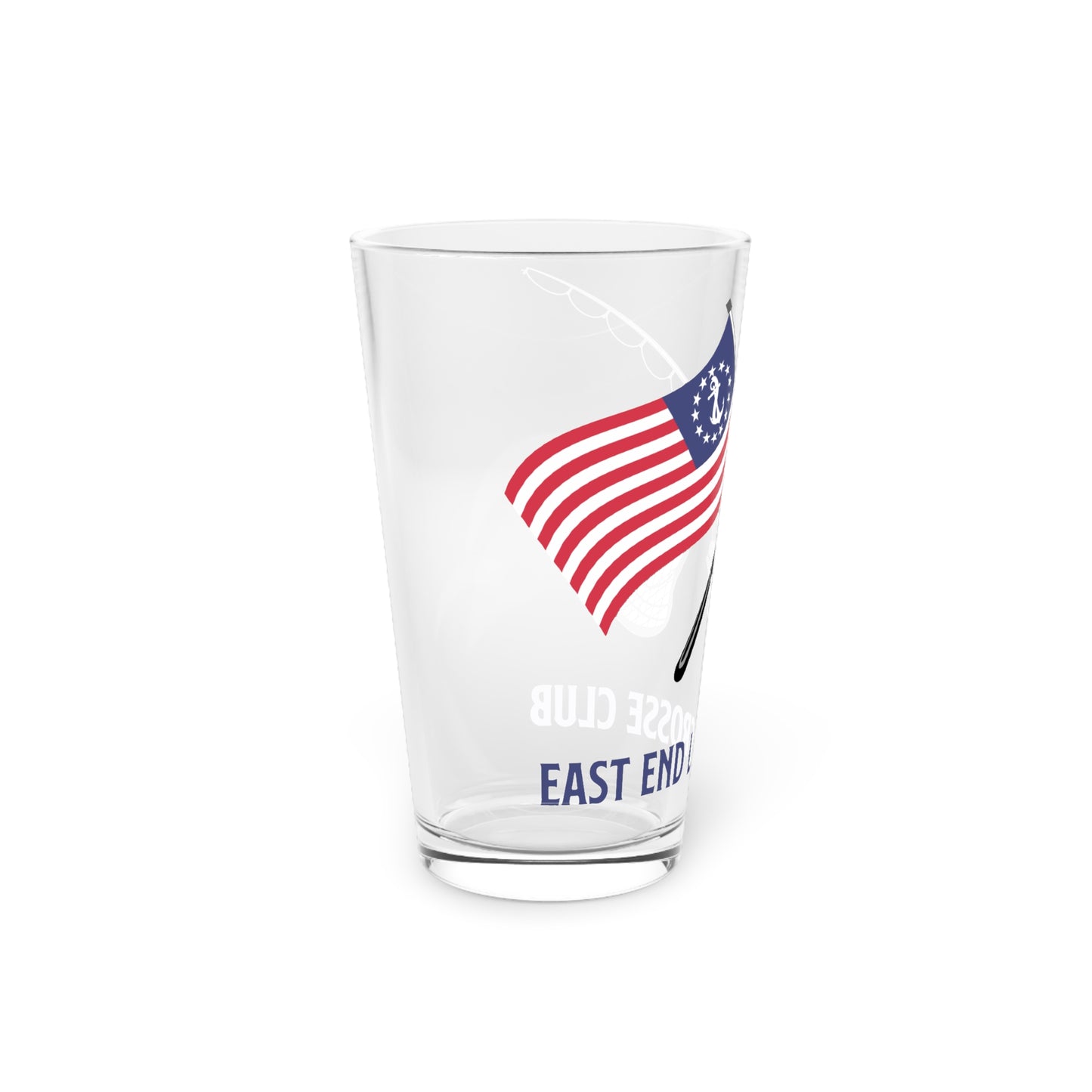 Coastal Classic Pint Glass – East End Lacrosse (16oz)