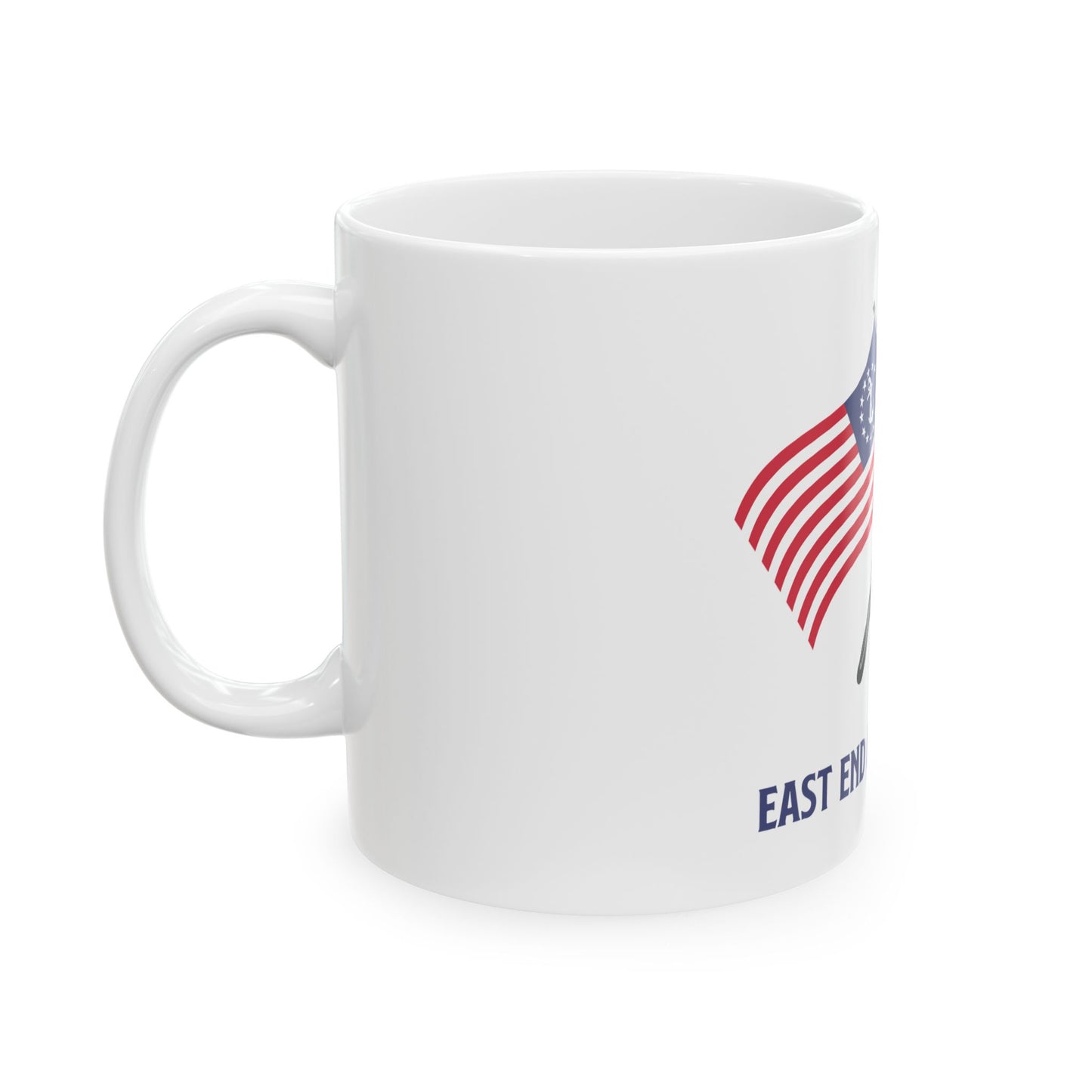East End Lacrosse Ceramic Mug (11oz / 15oz)