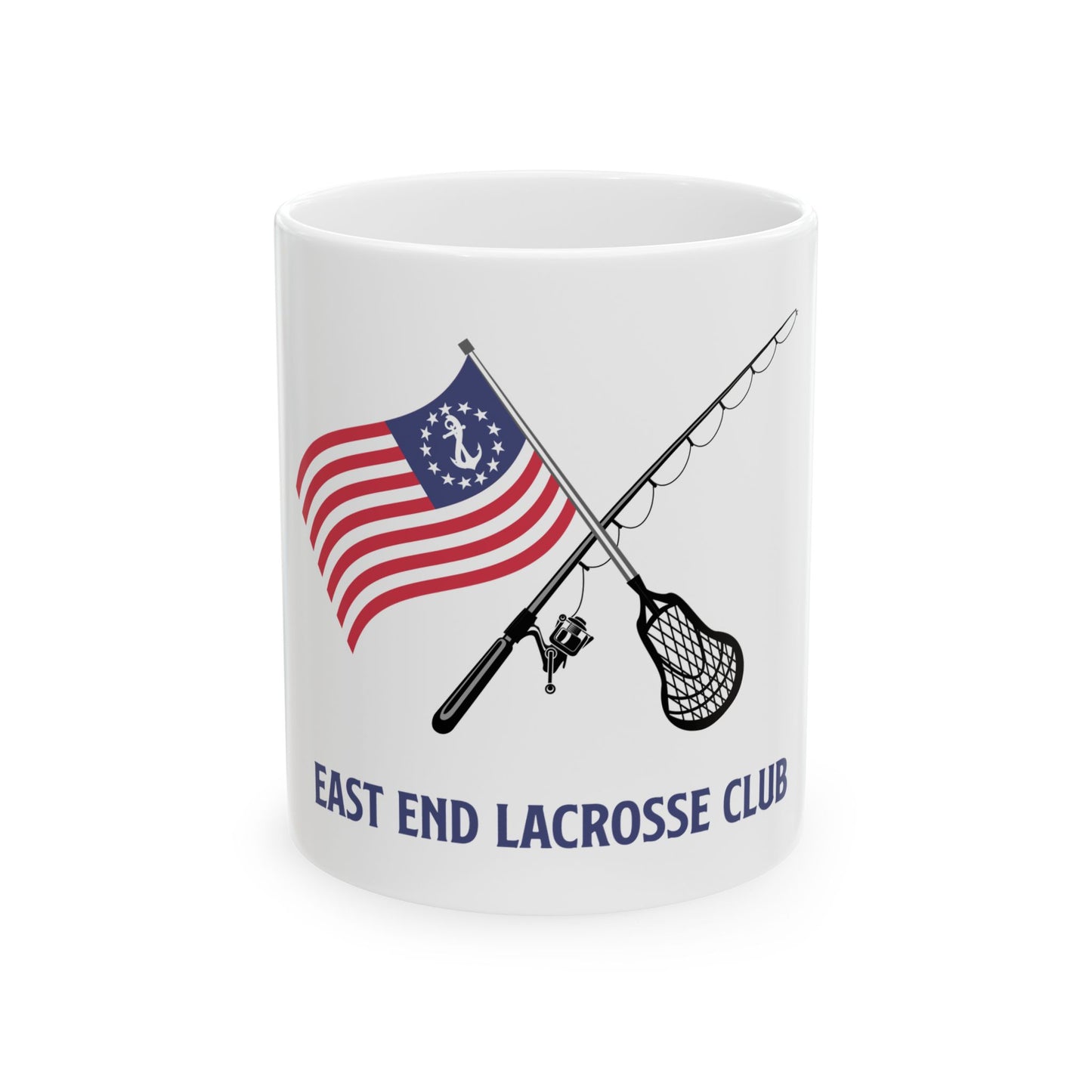 East End Lacrosse Ceramic Mug (11oz / 15oz)