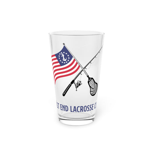 Coastal Classic Pint Glass – East End Lacrosse (16oz)