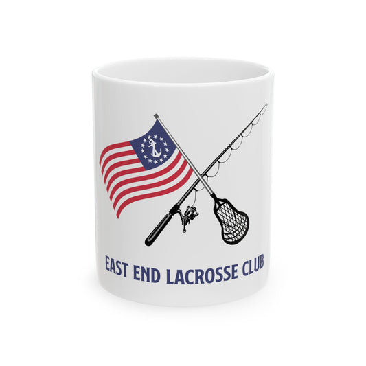 East End Lacrosse Ceramic Mug (11oz / 15oz)